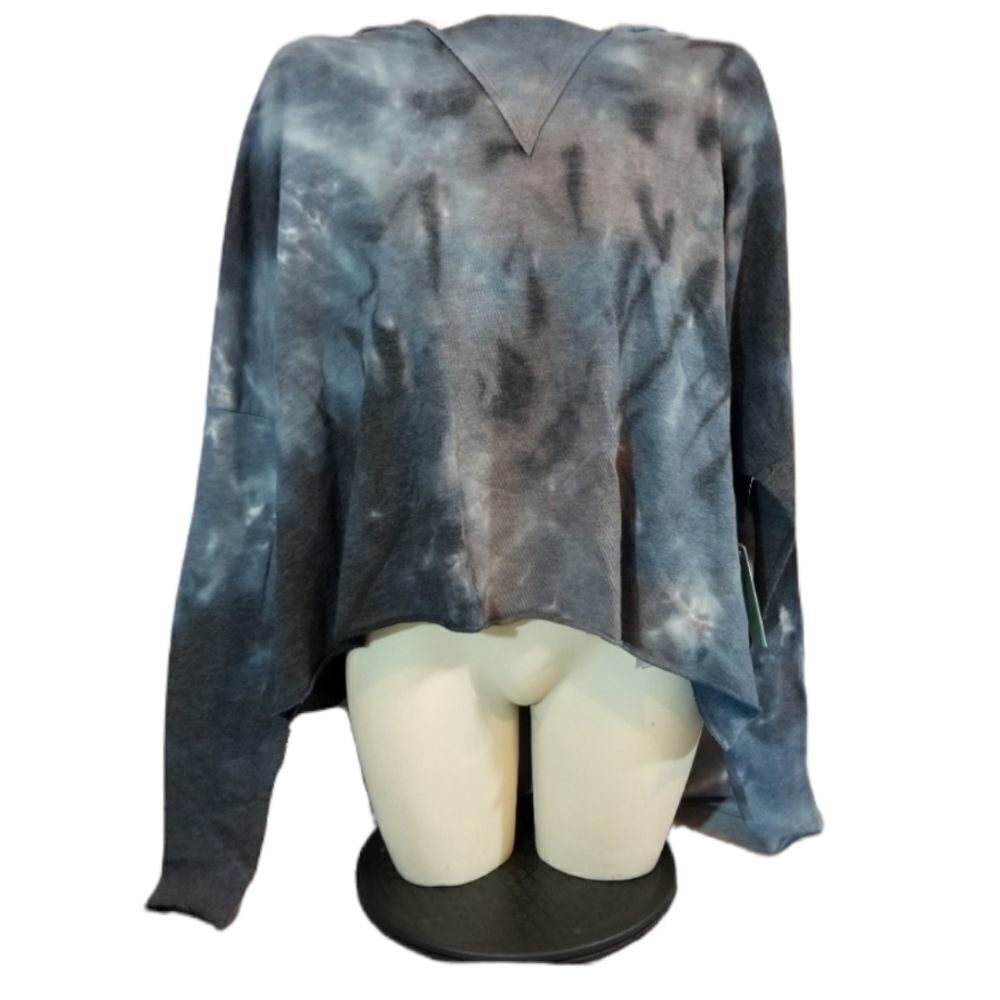 5/$25 Summer‎ Sale!!!Abound Blue & Grey Tie Dye Hoodie Size Medium